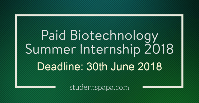 Paid-Biotechnology-Summer-Internship-2018-800x416